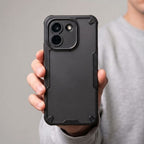 Dėklas Tech-Protect Rugged Shield Xiaomi Redmi Note 17 Pro Max 5G, matinis juodas -- Redmi Note 17 Pro Max 5G