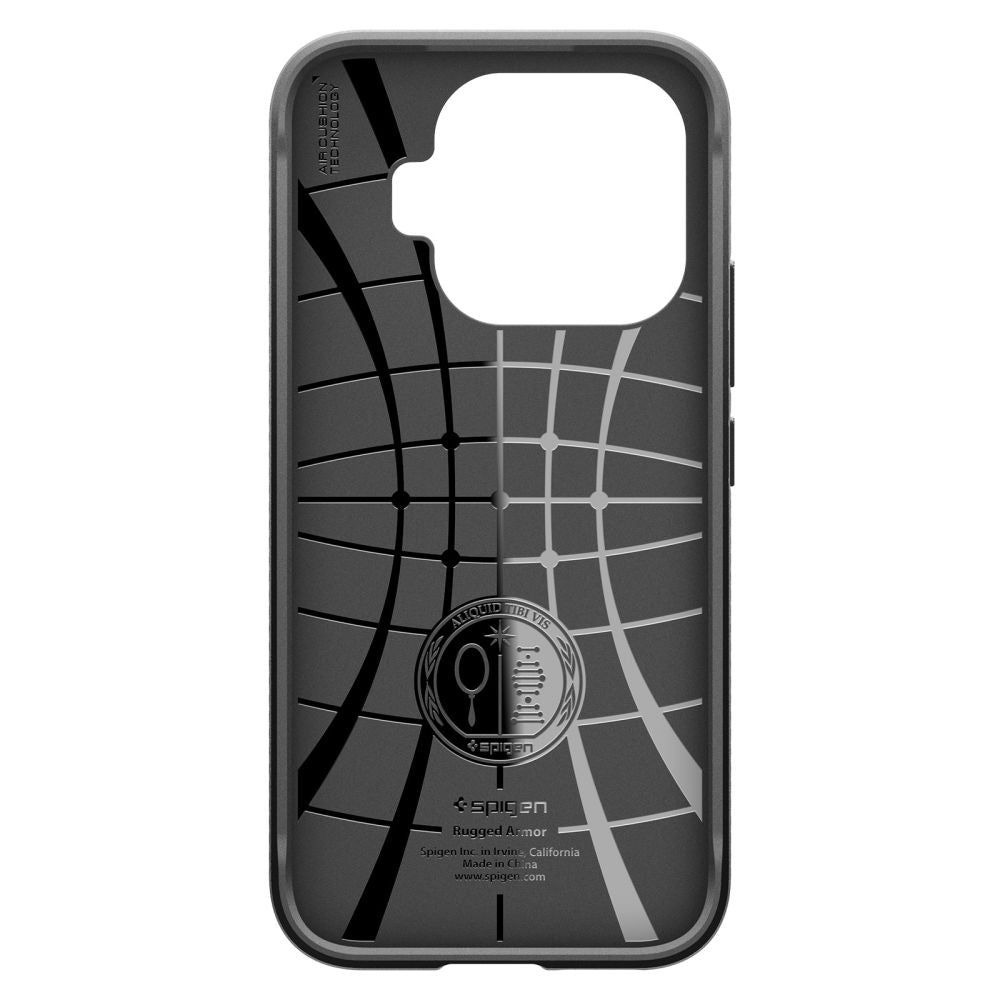 Dėklas Spigen Rugged Armor Xiaomi 17T, matinis juodas -- Xiaomi 17T
