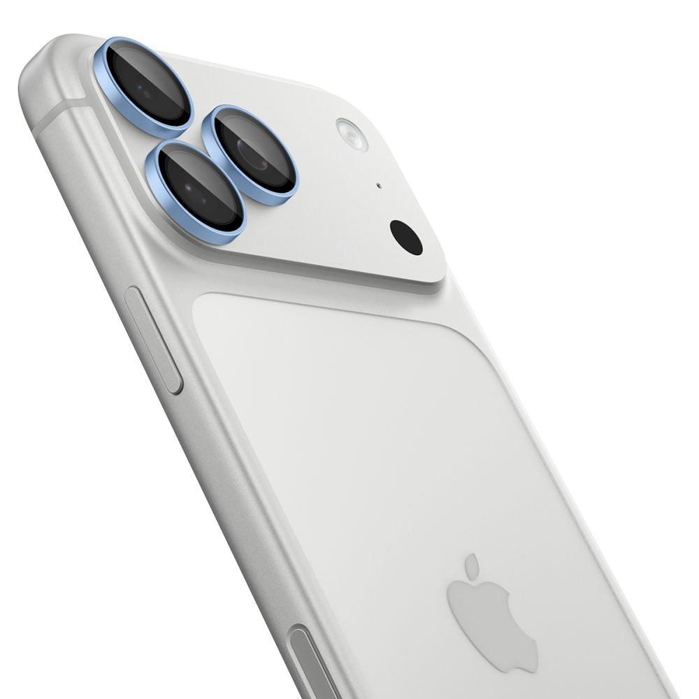 Kameros apsauginis stiklas Spigen Optik Pro Glas.tR EZ Fit iPhone 18 Pro / 18 Pro Max 2 vnt., šviesiai mėlynas -- iPhone...