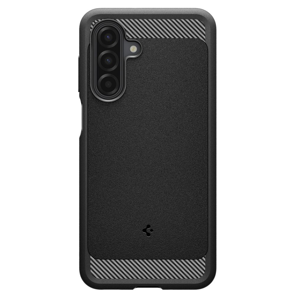 Dėklas Spigen Rugged Armor Samsung Galaxy A17 4G / 5G, matinis juodas -- Galaxy A17 4G, Galaxy A17 5G