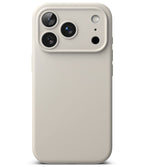 Dėklas Ringke Silicone Magnetic MagSafe iPhone 17 Pro Max / 18 Pro Max, akmens pilkas -- iPhone 17 Pro Max, iPhone 18 Pro Max