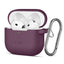 Dėklas Tech-Protect Silicone Hook AirPods 4 / 5, bordo -- AirPods 4, AirPods 5