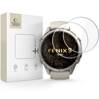 Apsauginis stiklas Tech-Protect Glass Fit+ Garmin Fenix 9 Pro (43 mm) 2 vnt., skaidrus -- Garmin Fenix 9 Pro (43 mm)