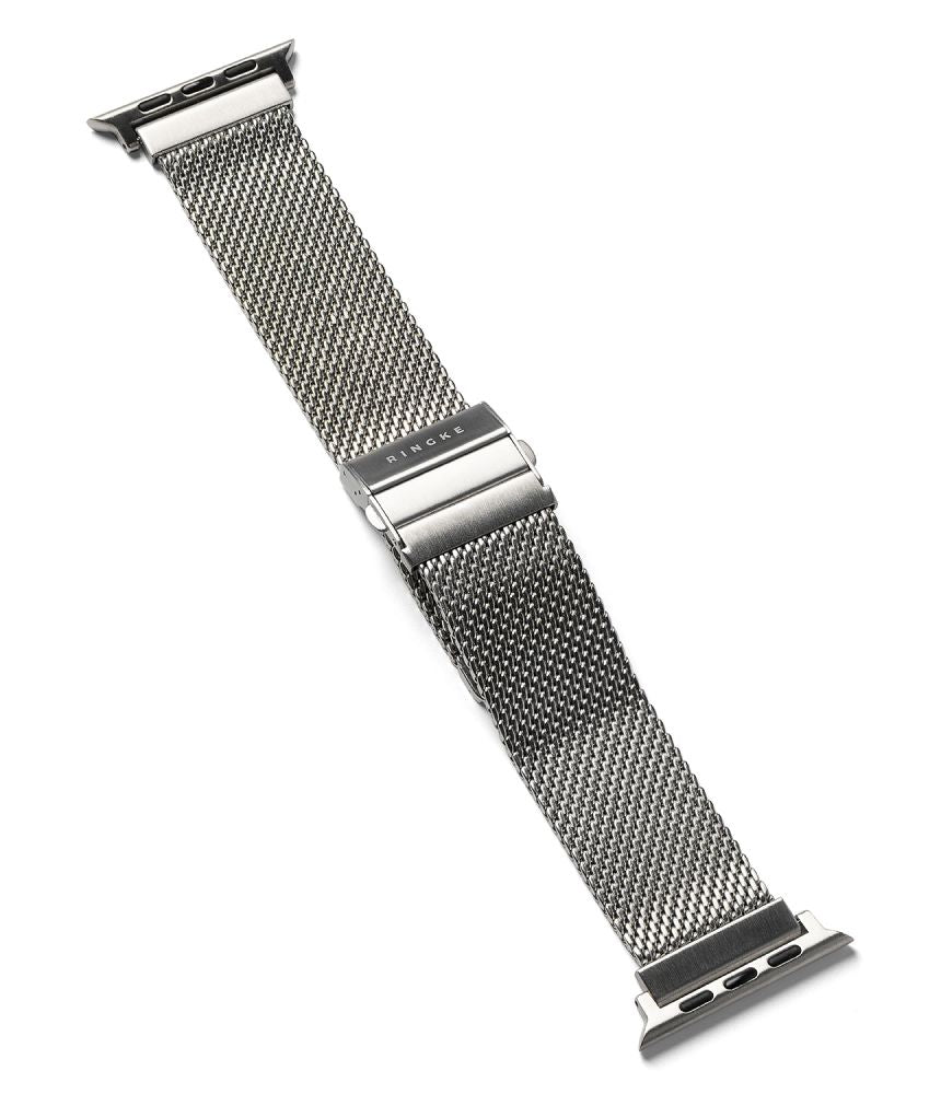 Dirželis Ringke Metal One Mesh Apple Watch 8 / 9 / 10 / 11 / 12 / SE / Ultra (44 / 45 / 46 / 49 mm), sidabrinis -- Apple...