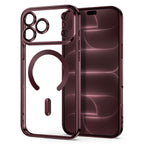 Dėklas Tech-Protect MagFlex MagSafe iPhone 17 Pro / 18 Pro, blizgios bordo spalvos -- iPhone 17 Pro, iPhone 18 Pro