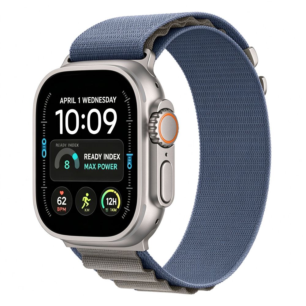 Dirželis Tech-Protect Nylon Pro Apple Watch 8 / 9 / 10 / 11 / 12 / SE / Ultra (44 / 45 / 46 / 49 mm), tamsiai mėlynas /...