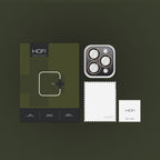 Kameros apsauginis stiklas Hofi Camring Pro+ iPhone 16 Pro / 16 Pro Max / 17 Pro / 17 Pro Max Desert Titanium -- iPhone...