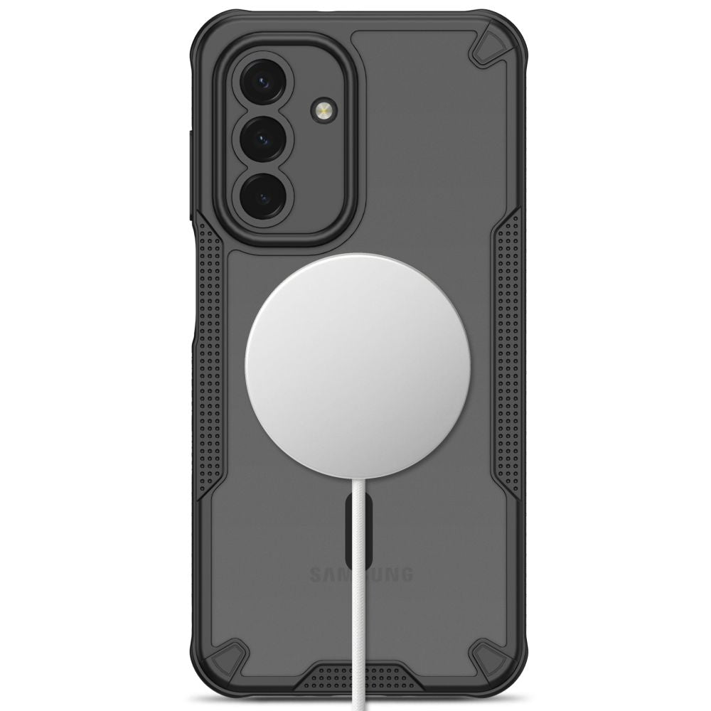 Dėklas Tech-Protect Rugged Shield MagSafe Galaxy A17 / A18 / A26 4G / 5G, matinis juodas -- Galaxy A17, Galaxy A18,...