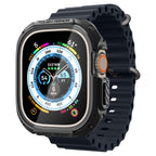 Dėklas Spigen Tough Armor Apple Watch Ultra 1 / 2 (49 mm), juodas -- Apple Watch Ultra (49 mm), Apple Watch Ultra 2 (49 mm)