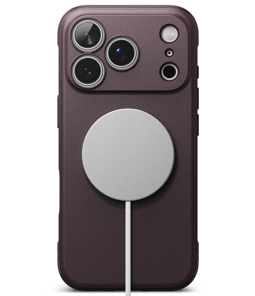 Dėklas Ringke Onyx Magnetic MagSafe iPhone 17 Pro Max / 18 Pro Max, bordo -- iPhone 17 Pro Max, iPhone 18 Pro Max