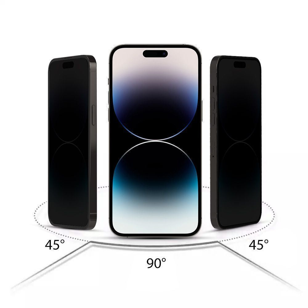 Apsauginis stiklas Hofi Anti Spy Glass Pro+ Privacy, Galaxy S24 / S25, 2 vnt. -- Galaxy S24, Galaxy S25