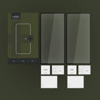 Apsauginis stiklas Hofi Glass Pro+ Galaxy S24 Ultra, 2 vnt., juodas -- Galaxy S24 Ultra