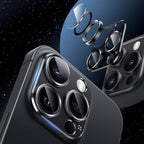 Kameros apsauginis stiklas Hofi FullCam Pro+ iPhone 16 Pro / 16 Pro Max, juodas -- iPhone 16 Pro, iPhone 16 Pro Max