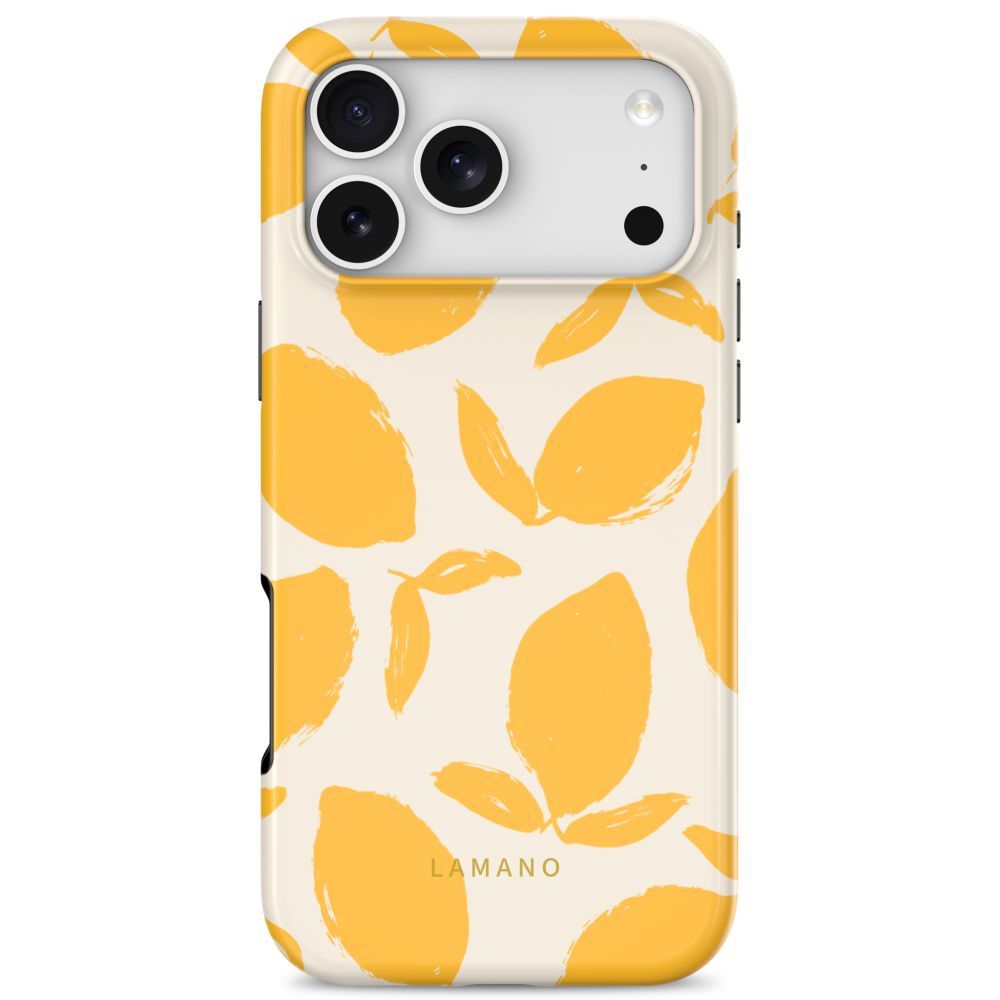 Dėklas Tech-Protect Lamano MagSafe iPhone 17 Pro / 18 Pro Lemon Haze -- iPhone 17 Pro, iPhone 18 Pro