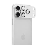 Kameros apsauginis stiklas Tech-Protect Camfull Fit+ iPhone 18 Pro Max, sidabrinis -- iPhone 18 Pro Max