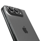 Kameros apsauginis stiklas Spigen Optik Pro Glas.tR EZ Fit iPhone Duo, 2 vnt., baltas -- iPhone Duo