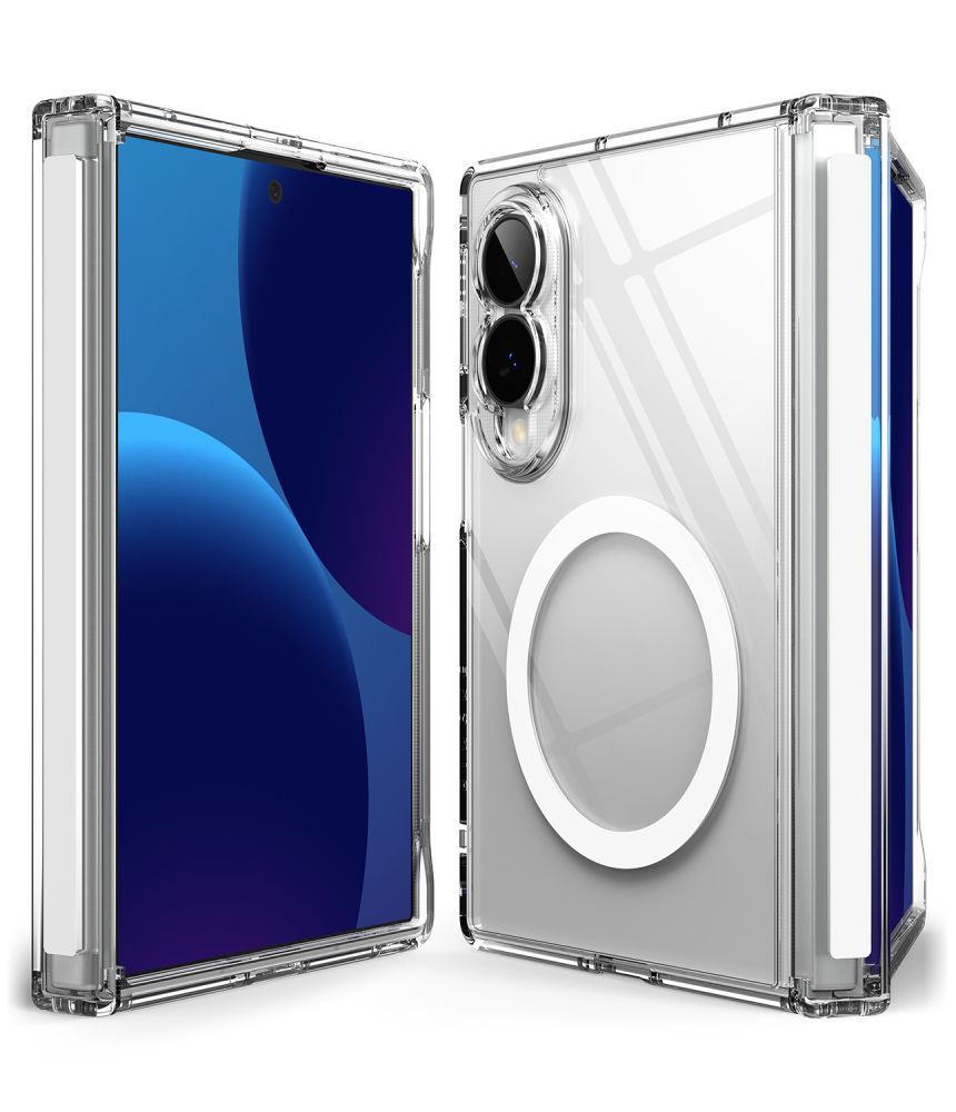 Dėklas Ringke Fusion Flap Magsafe Samsung Galaxy Z Fold 8, skaidrus -- Galaxy Z Fold 8