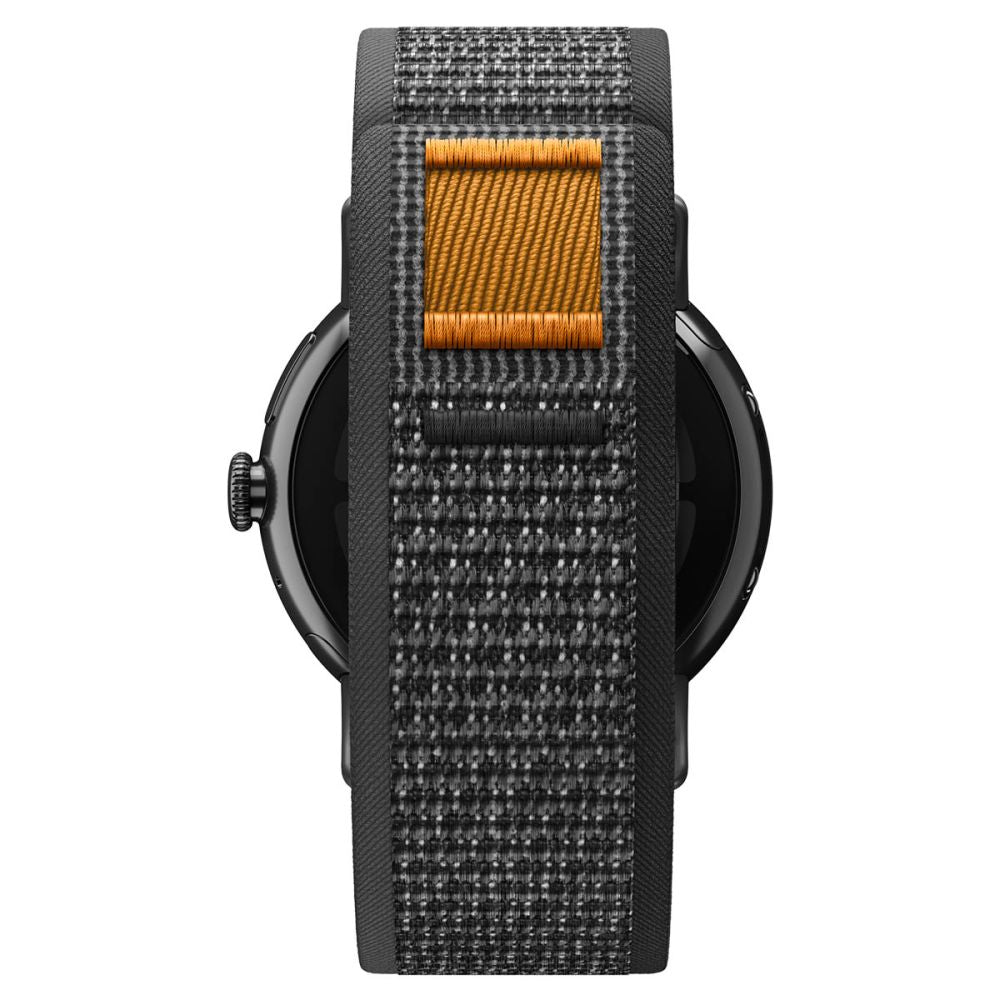 Dirželis Spigen Athlex Air Google Pixel Watch 1 / 2 / 3 / 4 / 5 (41 mm), juodas / oranžinis -- Pixel Watch (41 mm), Pixel...
