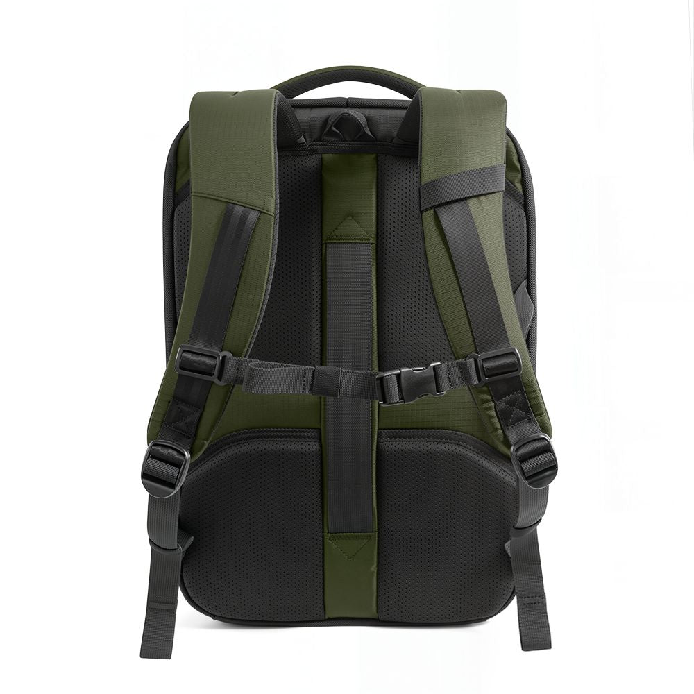 Kuprinė Tech-Protect Defender S70, kabinos bagažo, Ryanair ir Wizz Air, 24L, 40x30x20 cm, tamsiai žalia --...