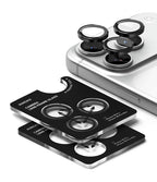 Kameros apsauginis stiklas Ringke Camera Frame Protector iPhone 18 Pro / 18 Pro Max, 2 vnt., juodas -- iPhone 18 Pro,...