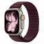 Dirželis Tech-Protect NylonLoop Apple Watch 8 / 9 / 10 / 11 / 12 / SE / Ultra (44 / 45 / 46 / 49 mm), tamsiai bordo --...