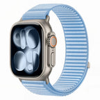 Dirželis Tech-Protect NylonLoop Apple Watch 8 / 9 / 10 / 11 / 12 / SE (40 / 41 / 42 mm), šviesiai mėlynas -- Apple Watch...