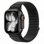 Dirželis Tech-Protect NylonLoop Apple Watch 8 / 9 / 10 / 11 / 12 / SE / Ultra (44 / 45 / 46 / 49 mm), juodas -- Apple...