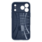 Dėklas Spigen Liquid Air iPhone 17 Pro Max / 18 Pro Max, tamsiai mėlynas -- iPhone 17 Pro Max, iPhone 18 Pro Max