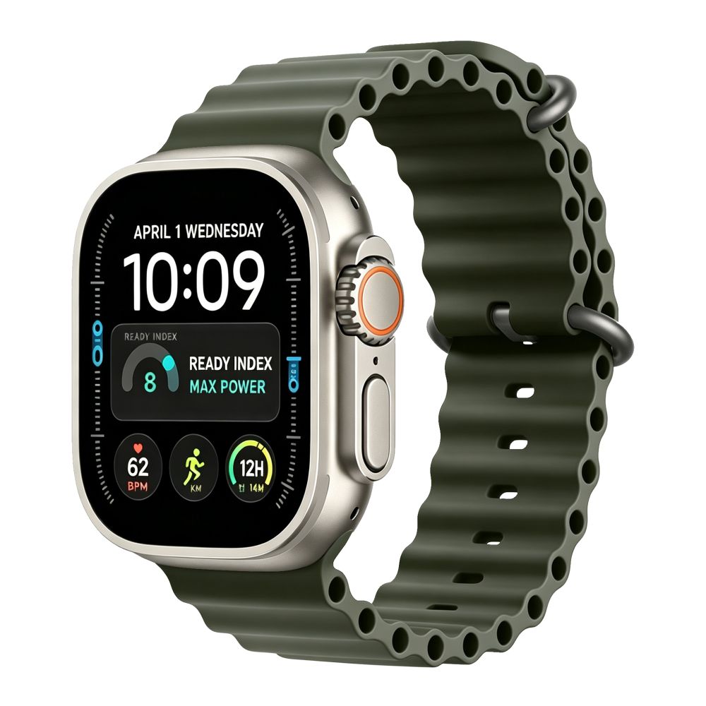 Dirželis Tech-Protect Iconband Pro Apple Watch 8 / 9 / 10 / 11 / 12 / SE / Ultra (44 / 45 / 46 / 49 mm), kariškas žalias...