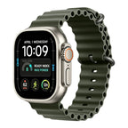 Dirželis Tech-Protect Iconband Pro Apple Watch 8 / 9 / 10 / 11 / 12 / SE / Ultra (44 / 45 / 46 / 49 mm), kariškas žalias...