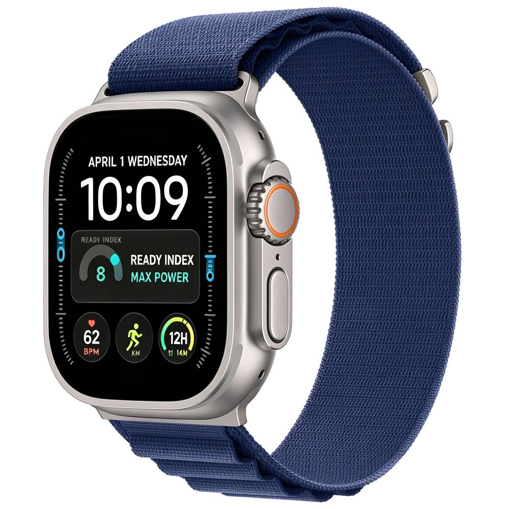 Dirželis Tech-Protect Nylon Pro Apple Watch 8 / 9 / 10 / 11 / 12 / SE / Ultra (44 / 45 / 46 / 49 mm), tamsiai mėlynas --...