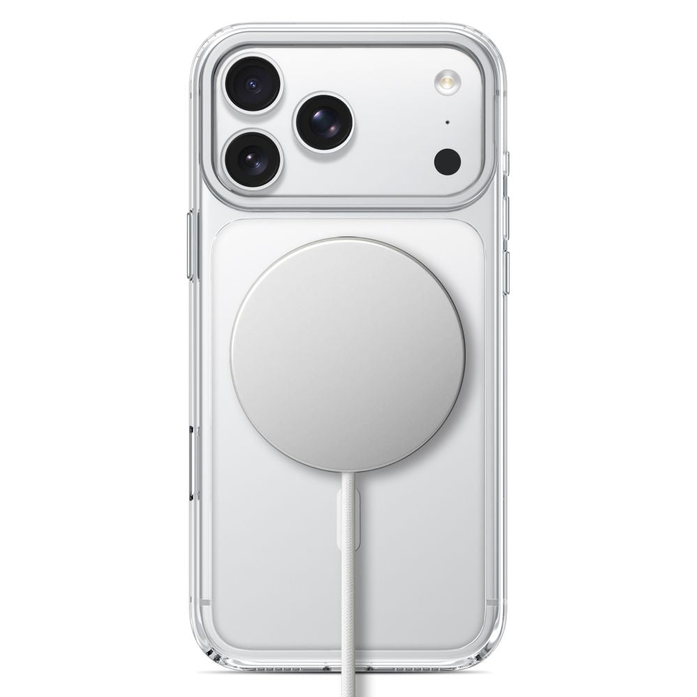 Dėklas Tech-Protect MagStand MagSafe CC iPhone 17 Pro / 18 Pro, skaidrus -- iPhone 17 Pro, iPhone 18 Pro