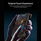 Apsauginis stiklas Spigen Glas.tR EZ Fit Pro iPhone Duo, 2 vnt., skaidrus -- iPhone Duo