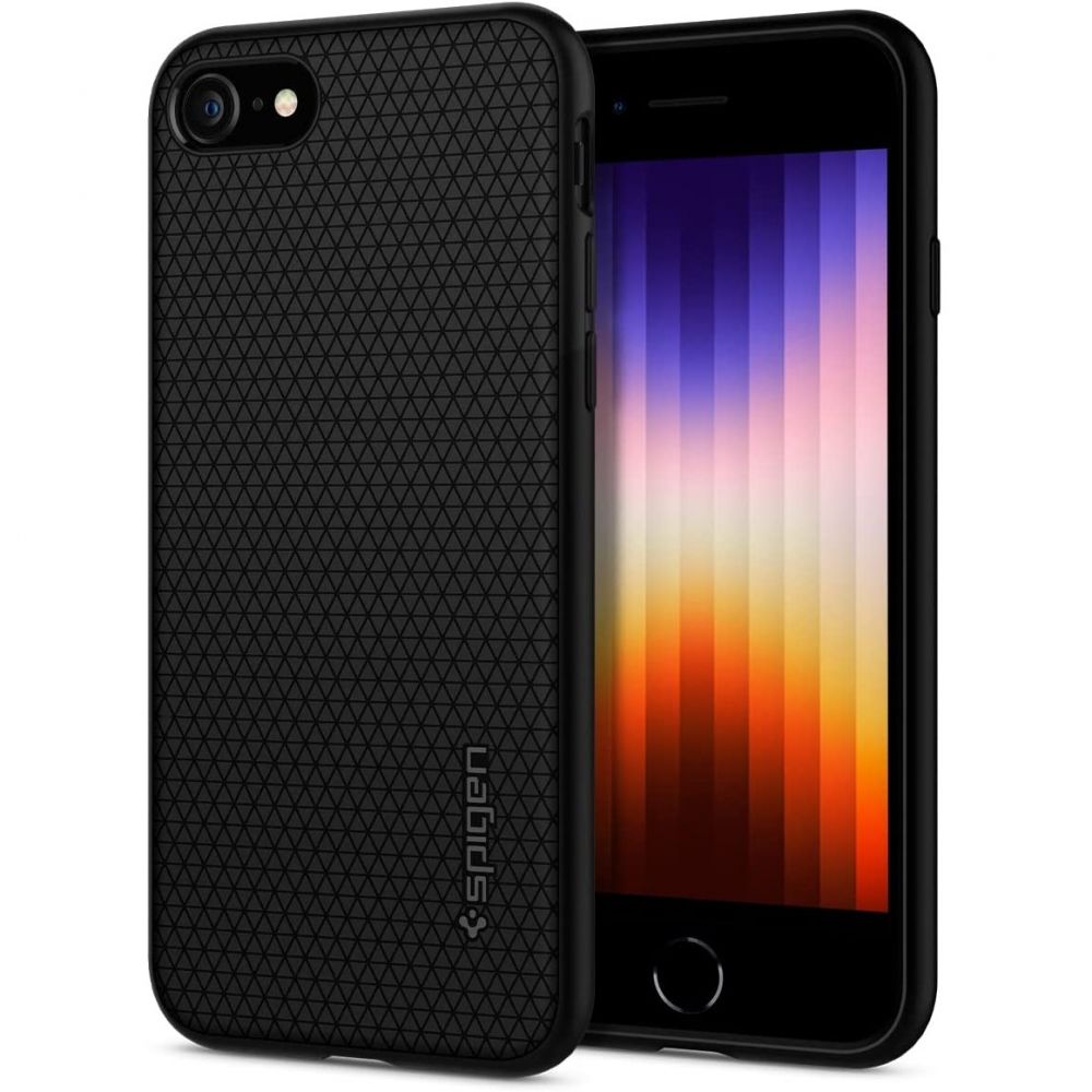 Spigen Skystis Air Case skirtas iPhone 7 / 8 / SE 2020 / SE 2022 - Black -- iPhone 7