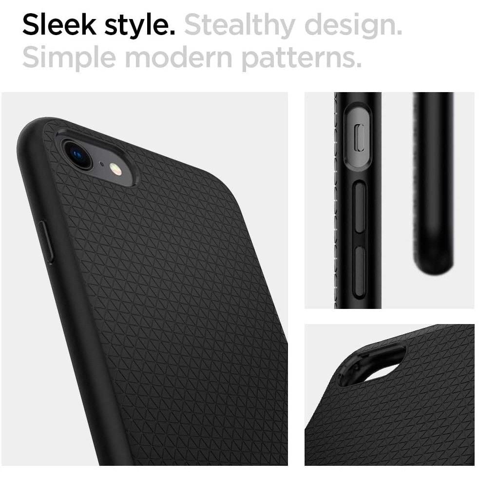 Spigen Skystis Air Case skirtas iPhone 7 / 8 / SE 2020 / SE 2022 - Black -- iPhone 7