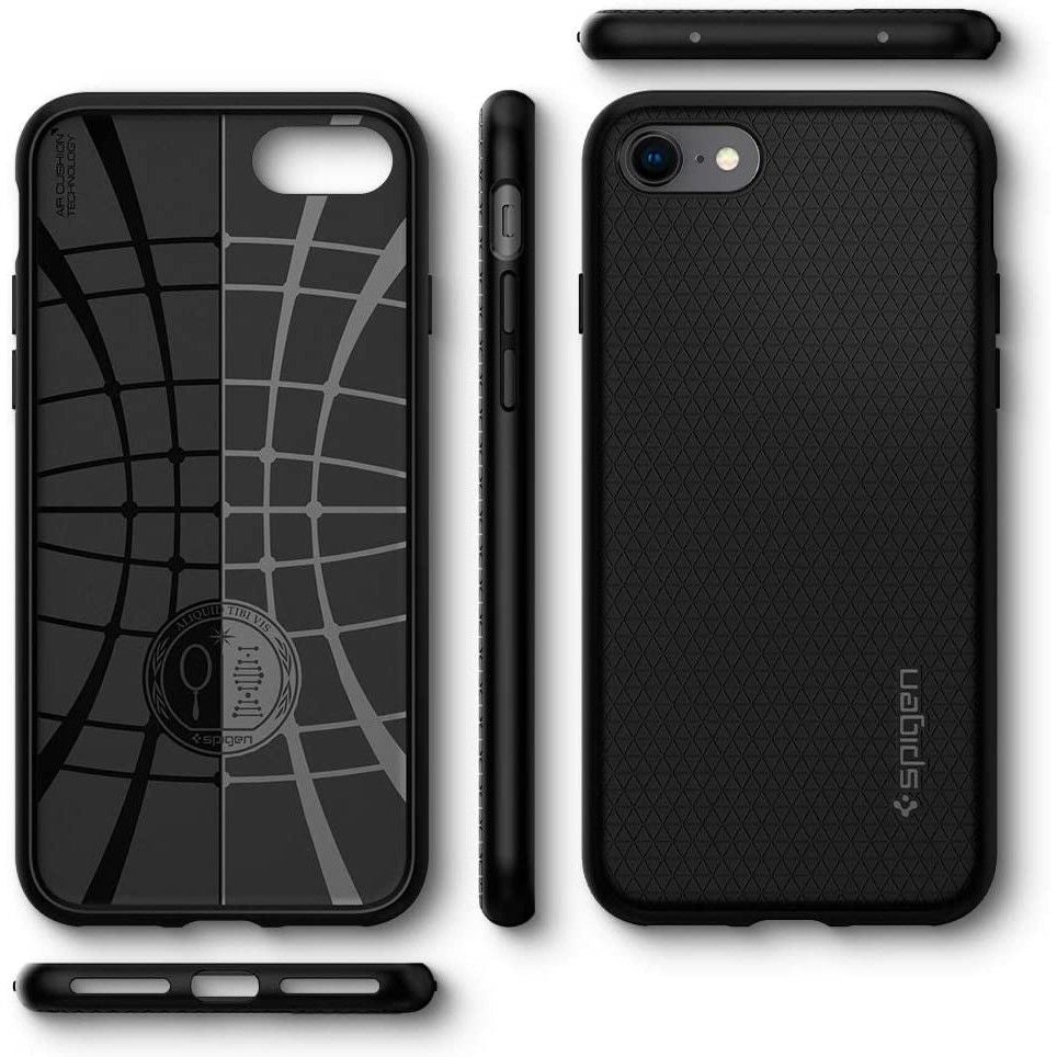 Spigen Skystis Air Case skirtas iPhone 7 / 8 / SE 2020 / SE 2022 - Black -- iPhone 7