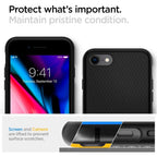 Spigen Skystis Air Case skirtas iPhone 7 / 8 / SE 2020 / SE 2022 - Black -- iPhone 7