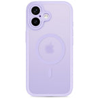 Dėklas Tech-Protect MagPeak MagSafe CC iPhone 17, matinis violetinis -- iPhone 17