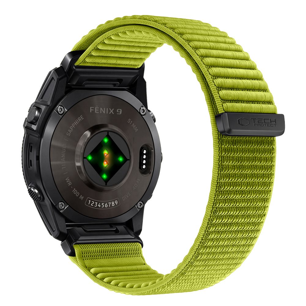 Dirželis Tech-Protect NylonLoop Garmin Fenix 5X / 5X Plus / 6X / 6X Pro / 7X / 8 / 8 Pro / 9 / 9 Pro (51 mm), Electric...