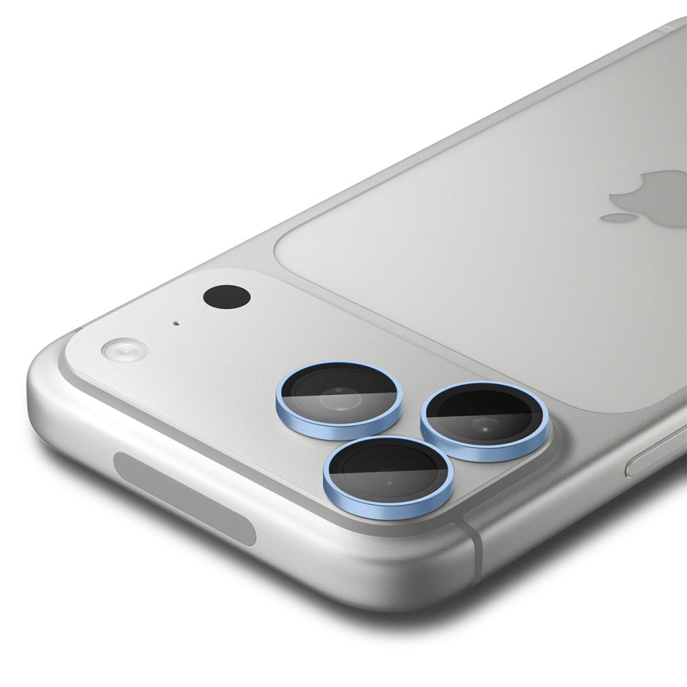 Kameros apsauginis stiklas Spigen Optik Pro Glas.tR EZ Fit iPhone 18 Pro / 18 Pro Max 2 vnt., šviesiai mėlynas -- iPhone...