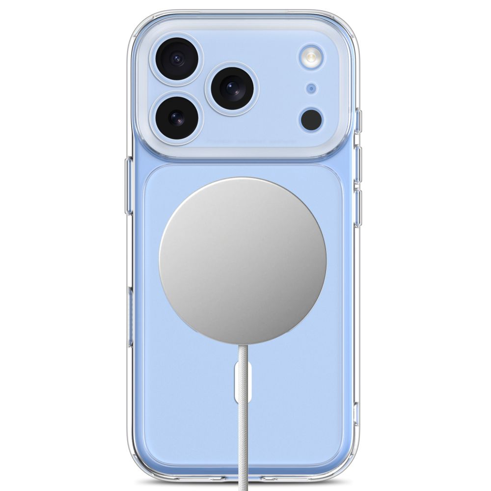 Dėklas Tech-Protect MagPeak MagSafe CC iPhone 17 Pro / 18 Pro, skaidrus -- iPhone 17 Pro, iPhone 18 Pro