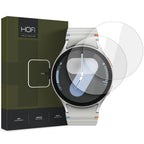 Apsauginis stiklas Hofi Glass Pro+ Samsung Galaxy Watch 4 / 5 / 6 / 7 (44 mm), 2 vnt., skaidrus -- Galaxy Watch 4, Galaxy...