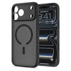 Dėklas Spigen Ultra Hybrid MagSafe iPhone 17 Pro Max / 18 Pro Max, matinis juodas -- iPhone 17 Pro Max, iPhone 18 Pro Max