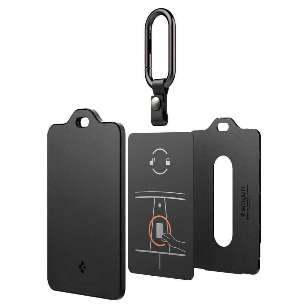Dėklas Spigen TO243 Tesla Key Card Holder, juodas -- SPIGEN//Akcesoria