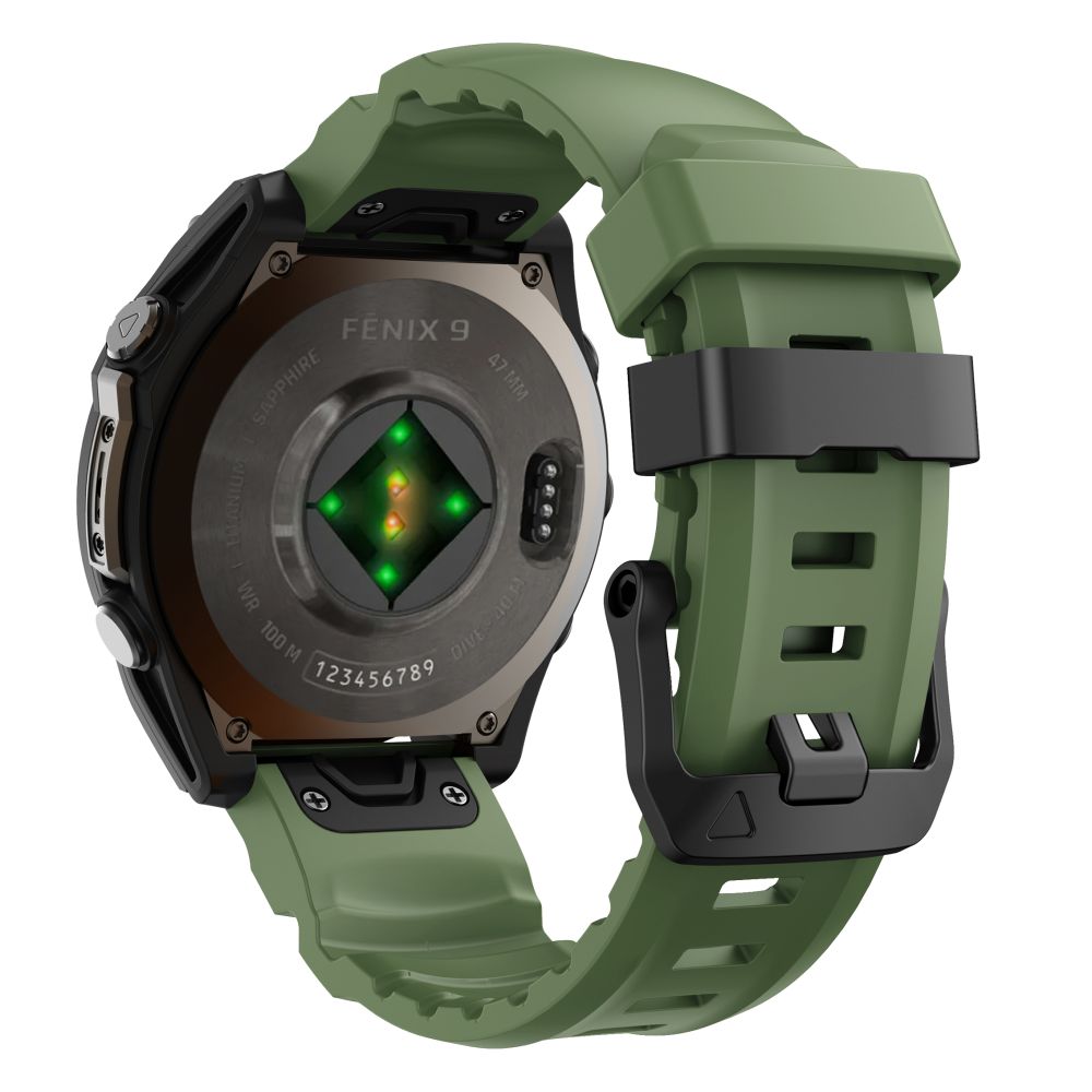 Dirželis Tech-Protect Motion Garmin Fenix 5X / 5X Plus / 6X / 6X Pro / 7X / 8 / 8 Pro / 9 / 9 Pro (47 mm), karinės žalios...