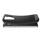 Dėklas Spigen Rugged Armor Xiaomi 17T Pro, matinis juodas -- Xiaomi 17T Pro