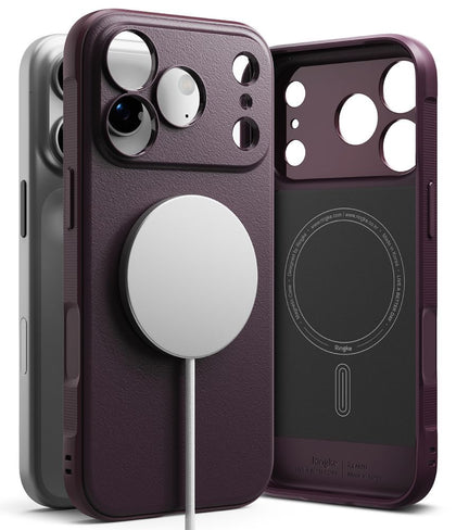 Dėklas Ringke Onyx Magnetic MagSafe iPhone 17 Pro / 18 Pro, bordinis -- iPhone 17 Pro, iPhone 18 Pro