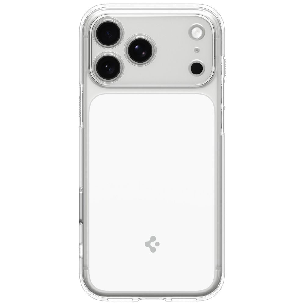 Dėklas Spigen Ultra Hybrid T MagSafe iPhone 17 Pro Max / 18 Pro Max, blizgus baltas -- iPhone 17 Pro Max, iPhone 18 Pro Max