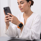 Dirželis Tech-Protect Motion Apple Watch 8 / 9 / 10 / 11 / 12 / SE / Ultra (44 / 45 / 46 / 49 mm), oranžinis -- Apple...