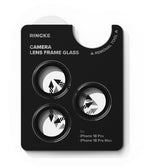 Kameros apsauginis stiklas Ringke Camera Frame Protector iPhone 18 Pro / 18 Pro Max, 2 vnt., juodas -- iPhone 18 Pro,...